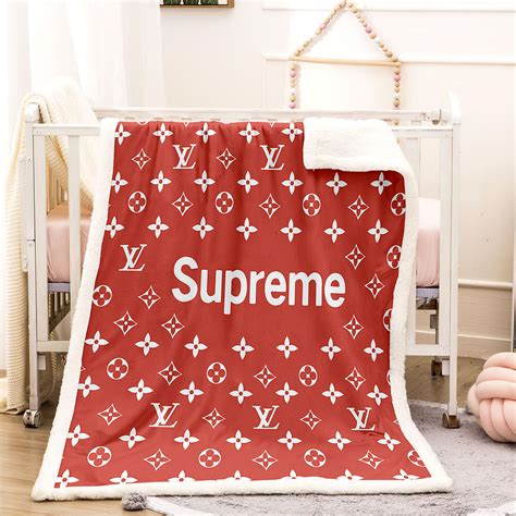 supreme lv blanket ebay